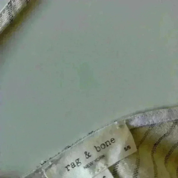 NEW! Rag & Bone Stripe Denim Halter Top. - Picture 6 of 7